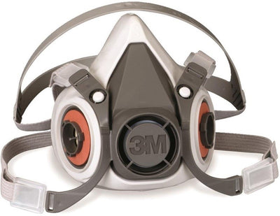 3M 6200 Series Half Mask Respirator With Cartridge