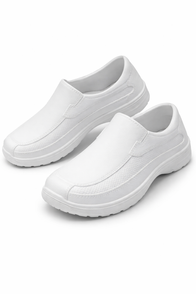 WHITE LAB & GOURMET SLIP-ON MIDCUT SHOE