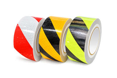 High Visibility Reflective Tape –  Honeycomb Pattern / Diamond cut