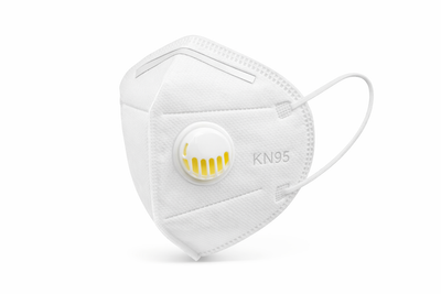 KN95 Protective Face Mask with Breathing Valve