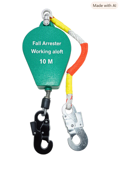 10 M Fall Arrester – Retractable Lifeline Safety Device for Working at Heights