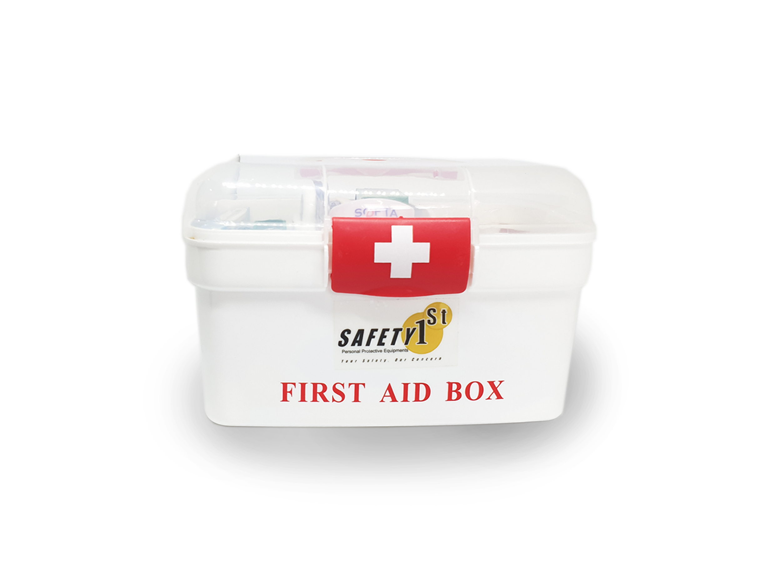 Incomplete First Aid Box Picture Hand Carry First-Aid Box Empty Container | SafetyFirst – Safety First