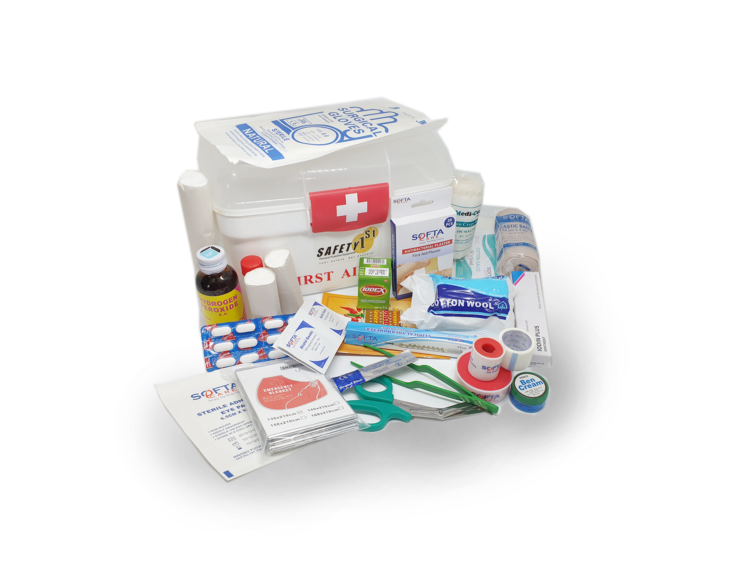 First Aid Collection Image First Aid Kits | First Aid Box Items Available | Safety First