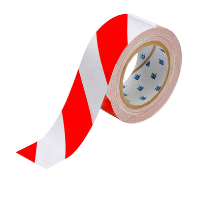 FLOOR MARKING TAPE RED & WHITE
