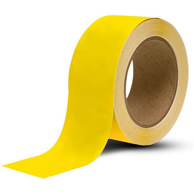 FLOOR MARKING TAPE YELLOW 2″ INCH X 35 MTR