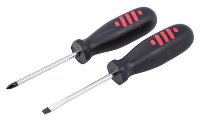 2 PCS HEAVY DUTY SCREW DRIVER SET