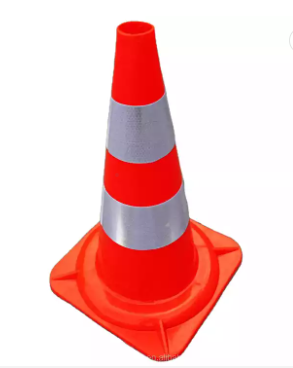 BABY TRAFFIC ROAD CONE FLEXIBLE 16″ – 20″ INCH