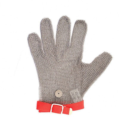 STAINLESS STEEL CHAIN REVERSIBLE CUT RESISTANT GLOVE