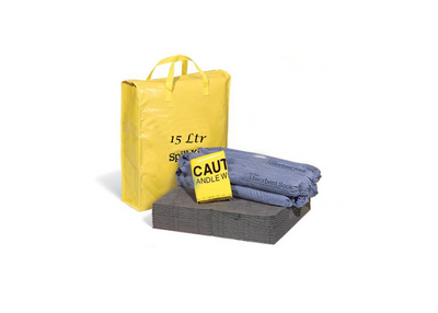 SPILL KIT IN HIGH-VISIBILITY BAG 15ltr