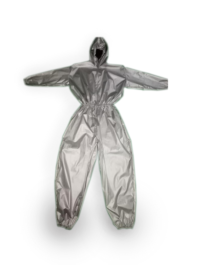 Reusable Coverall Silver
